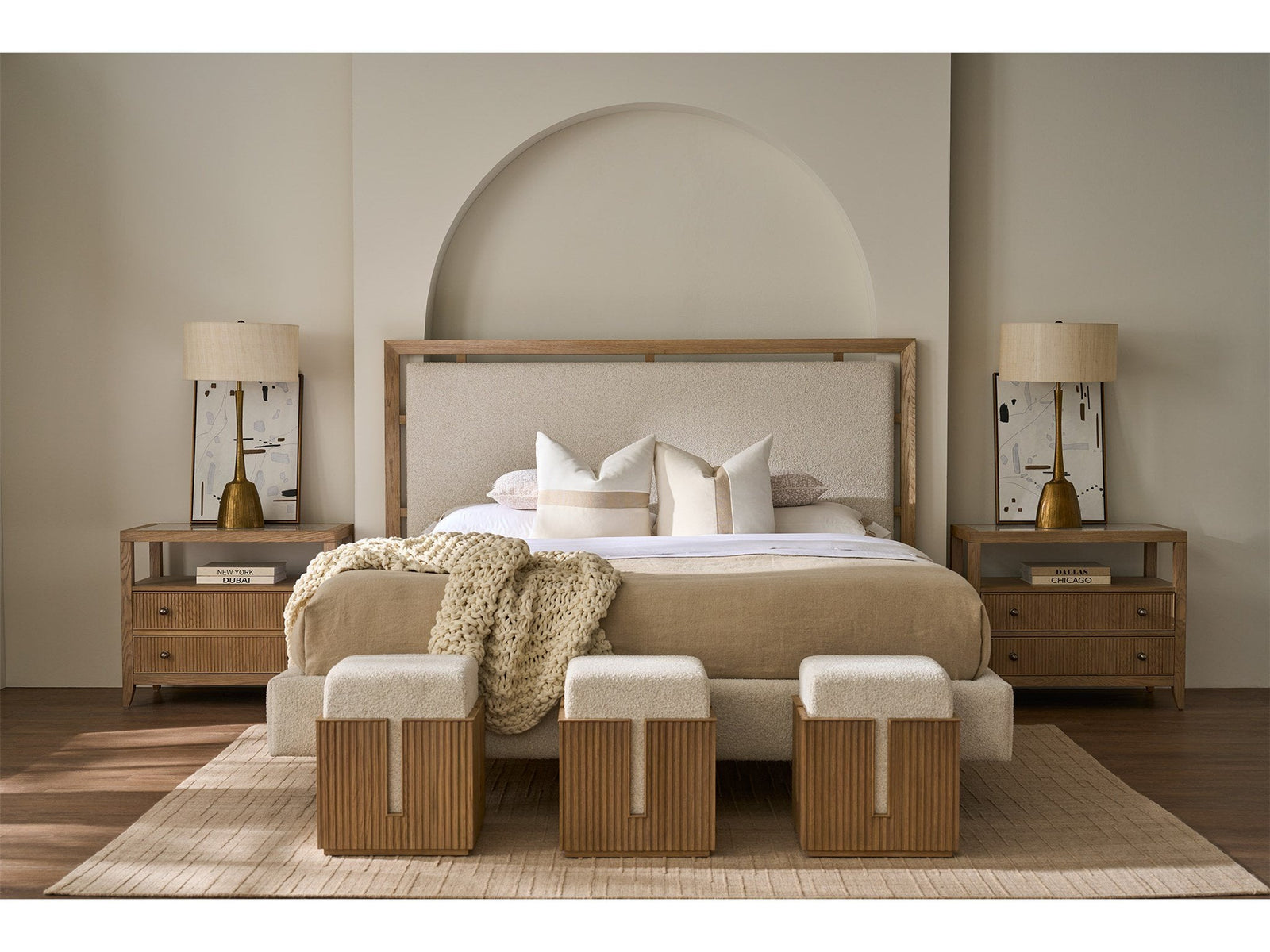 Adeline Two-Drawer Nightstand