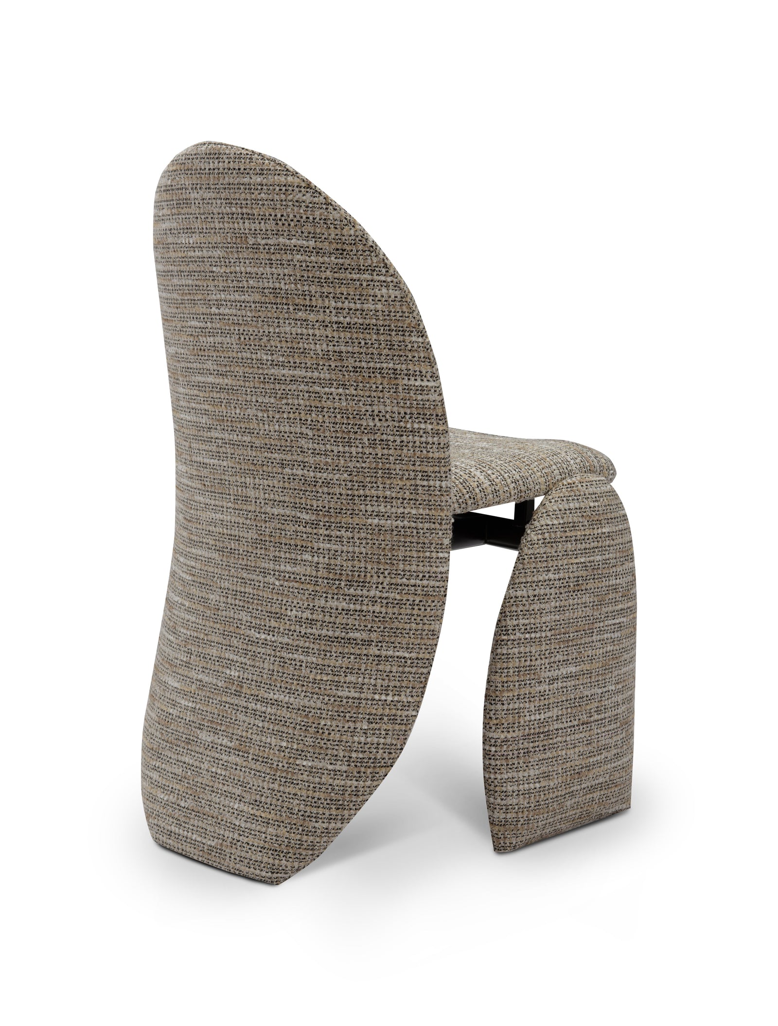 Textured chair on a white background