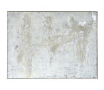 This image features a contemporary, hand-painted abstract artwork on canvas. The artwork is characterized by heavily textured accents that create a raised, dimensional effect.