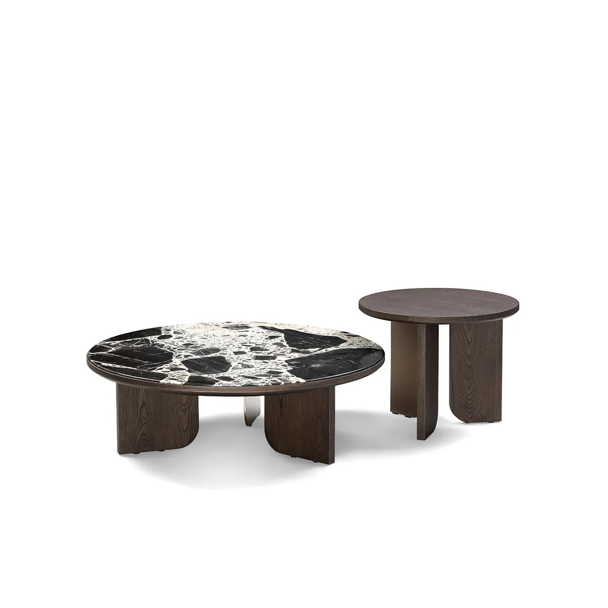 z Arlo Round Wood End Table