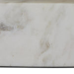 Close-up of a marble surface with gray and white patterns