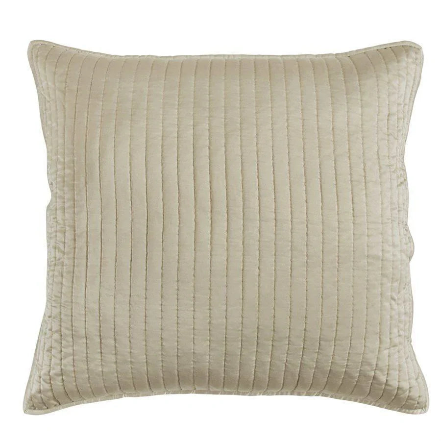 Aureline Channel Quilted Euro Sham