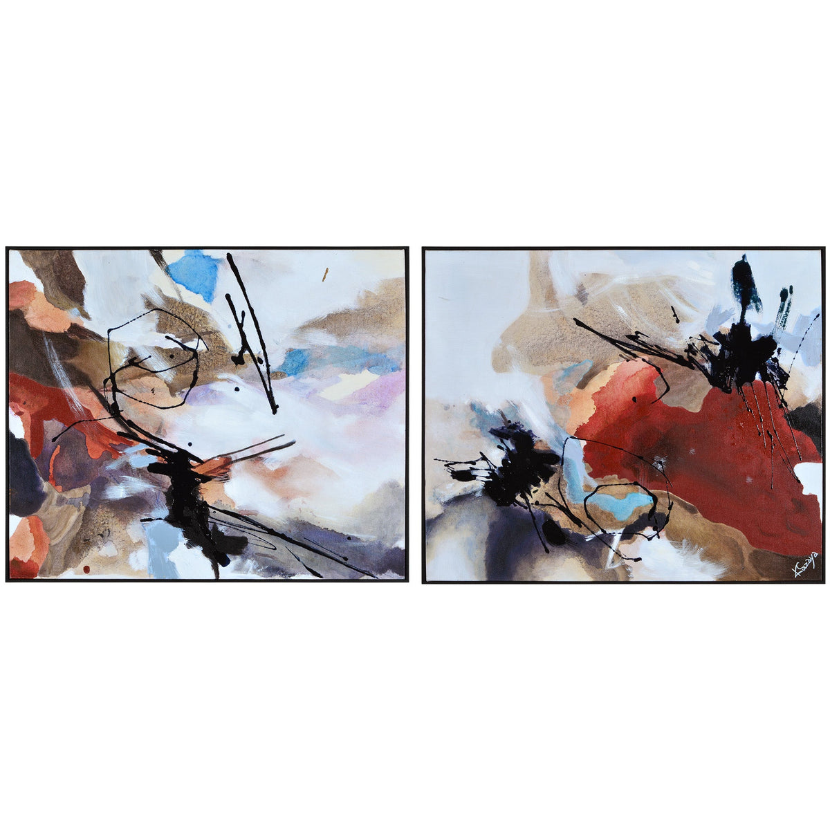 Derek Wall Art/ Painting (Set)