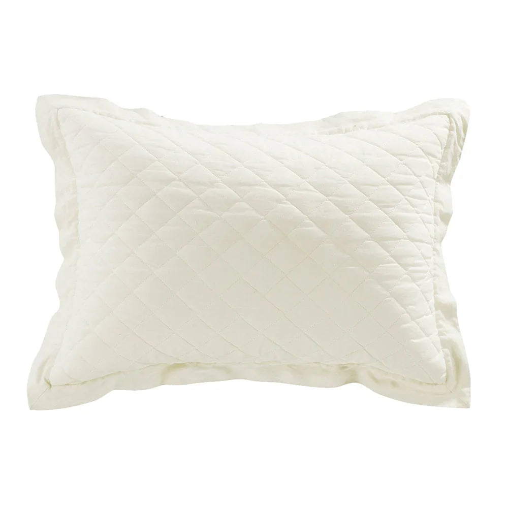 Elara Diamond Quilted Sham