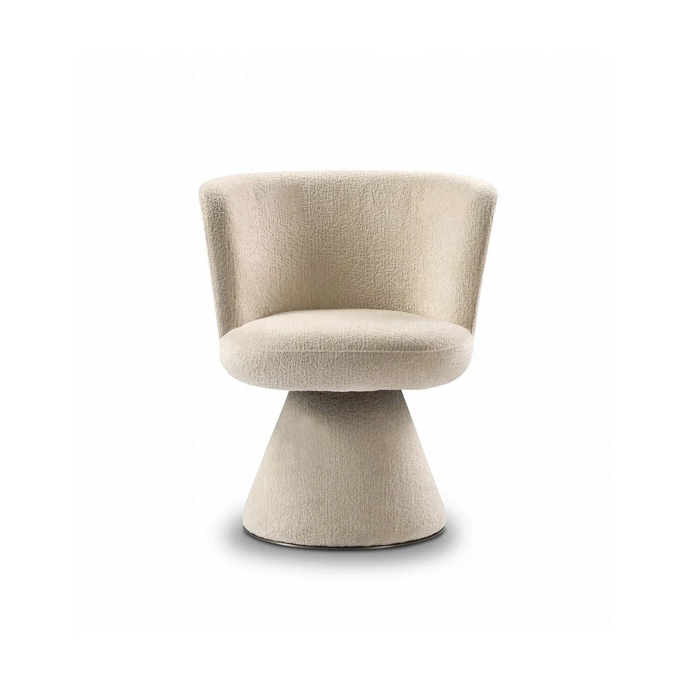 Beige chair on a white background