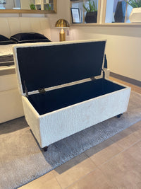 Elisa Storage Ottoman open