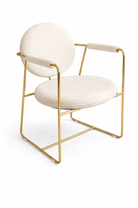 Fenti Brass Dining Chair