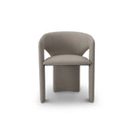 Gray chair on a white background
