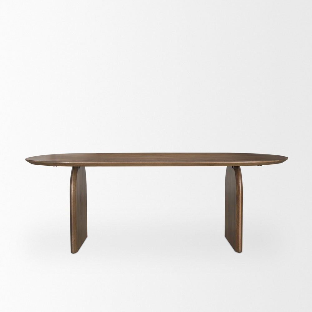 Isabella Oval Solid Wood Dining Table