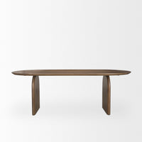 Isabella Oval Solid Wood Dining Table