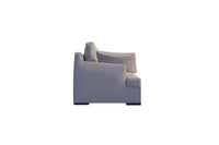 Beige sofa on a white background