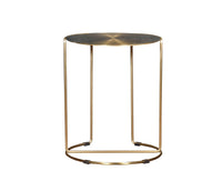 Kate brass side table
