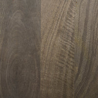 Modern dark wood sideboard with geometric design 