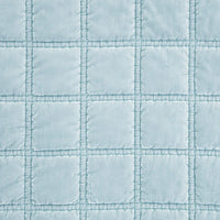 Emily Faux Silk Velvet Box Stitch Throw