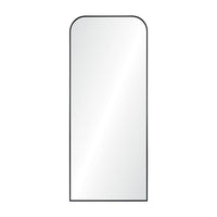 Clear phone screen protector on a white background