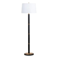 Ophelia Black/Brass Floor Lamp