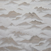 Textured pattern with beige and gray shapes on a light gray background