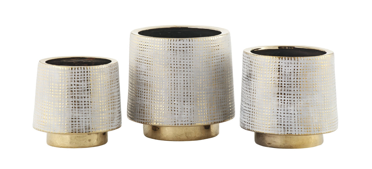 Silver Vases