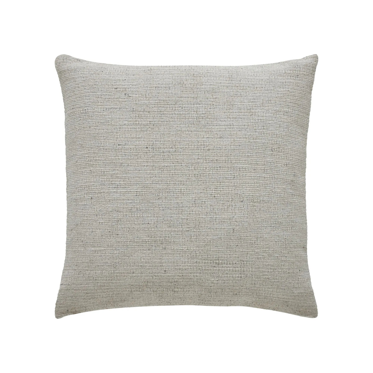 Gray textured pillow on a white background