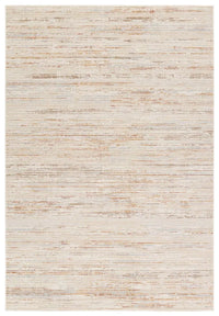 A power loomed area rug with beige and brown tones.