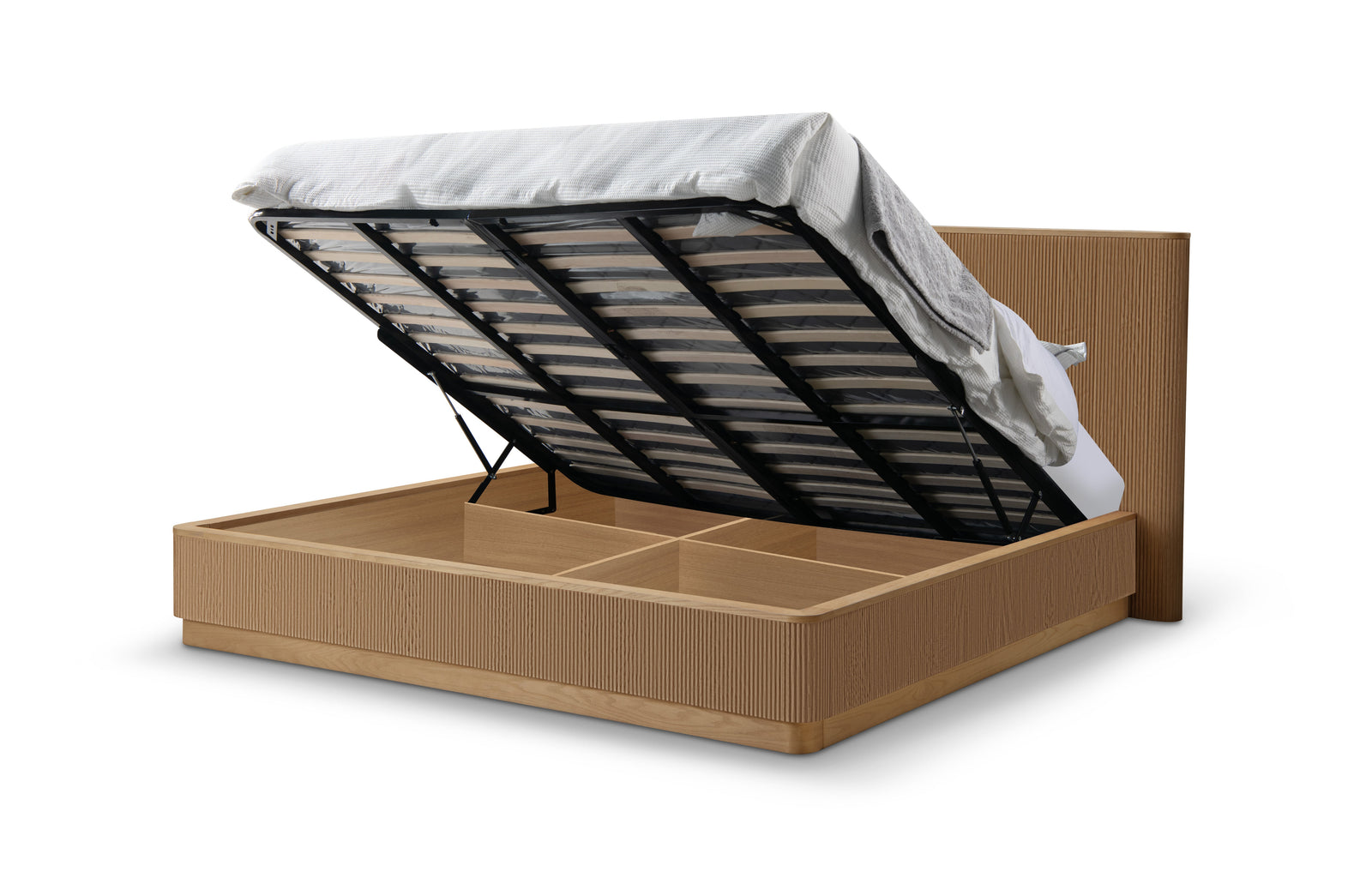 Auden Bed with Storage (Hydraulic) -King
